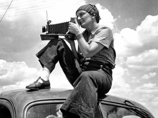 dorothea lange by Paul S. Taylor