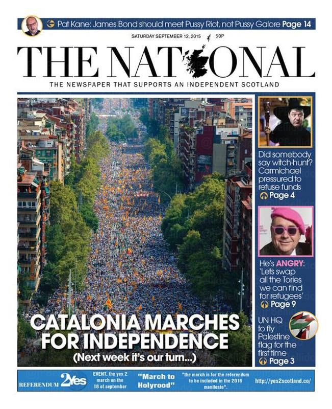 Portada-The-National-Escotland-setembre_ARAIMA20150912_0125_18